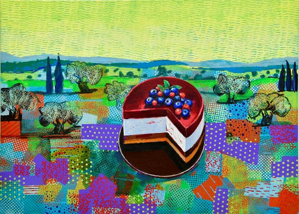 Rasberries Cake
