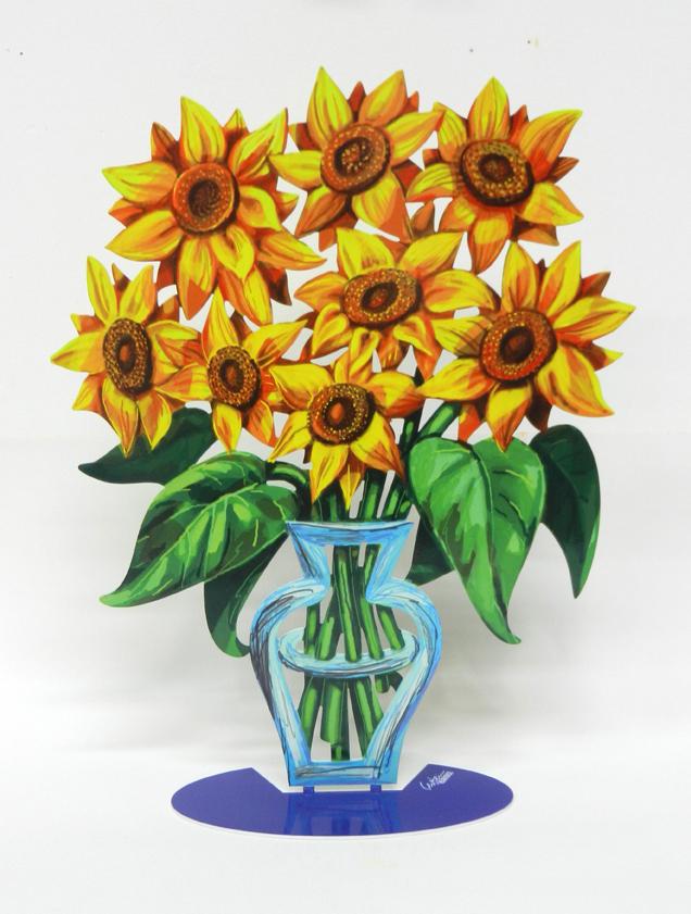 Sunflowers-small by D. Gerstein