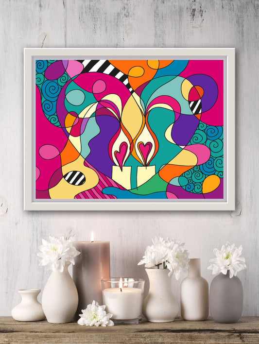 LIGHT OF SHABBAT by Michelle Levy
