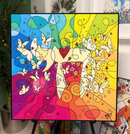 WHITE BUTTERFLIES by Michelle Levy