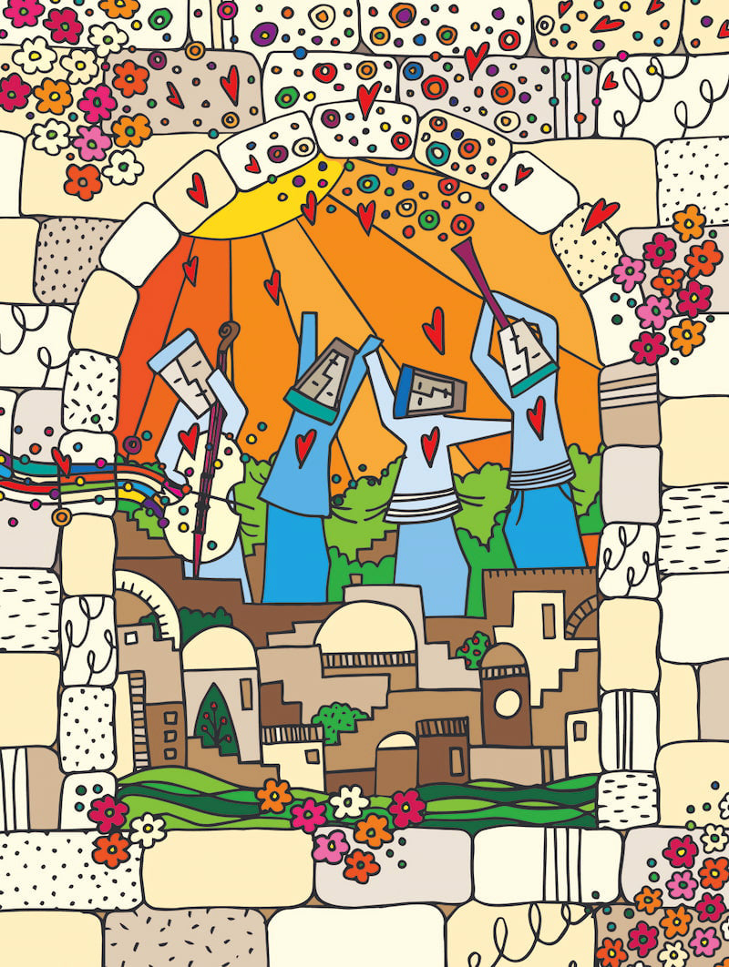 DANCING ON THE ROOFTOPS by Michelle Levy
