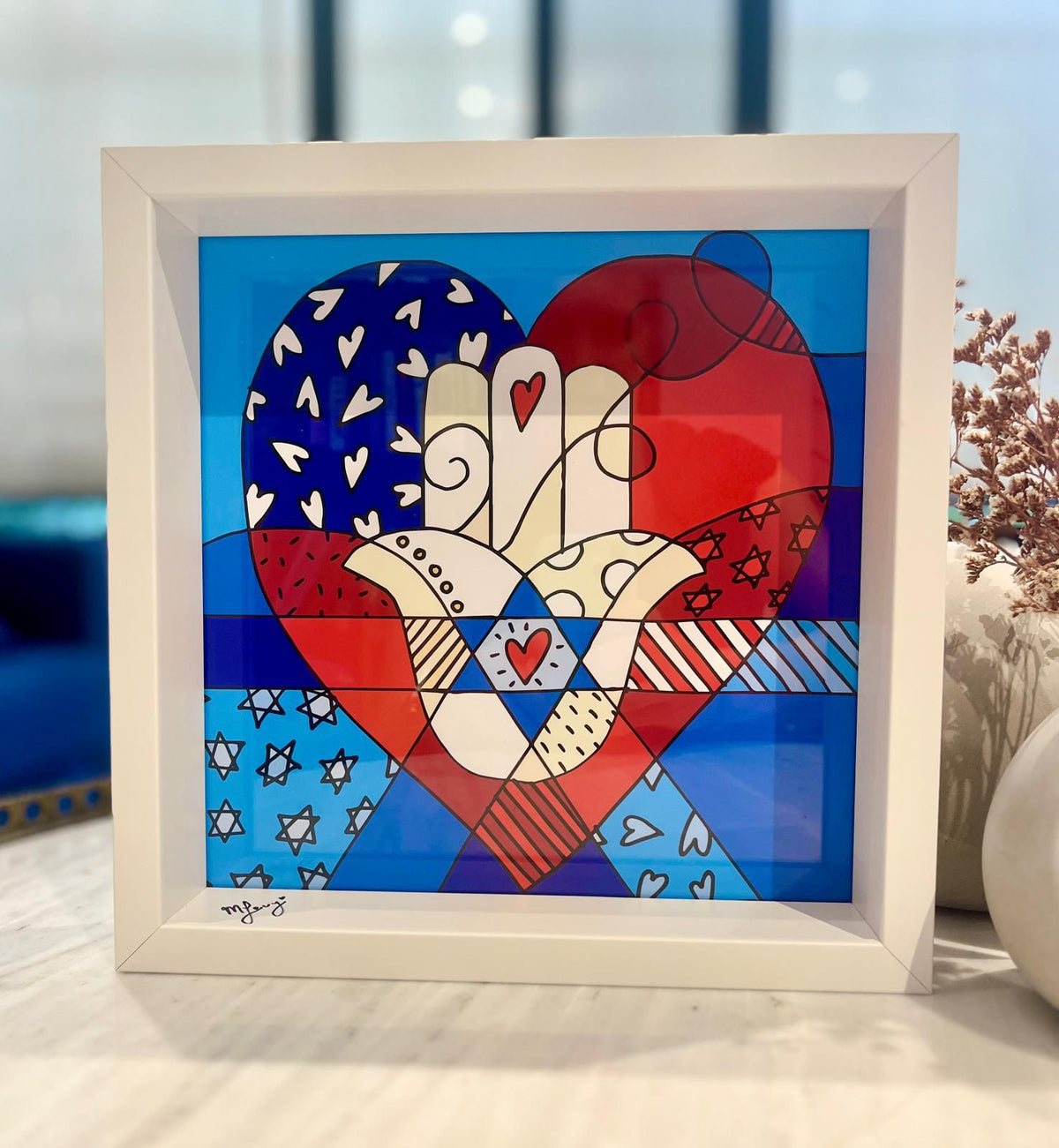 HAND OF UNITY by Michelle Levy