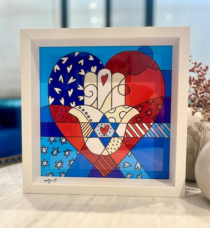 HAND OF UNITY by Michelle Levy