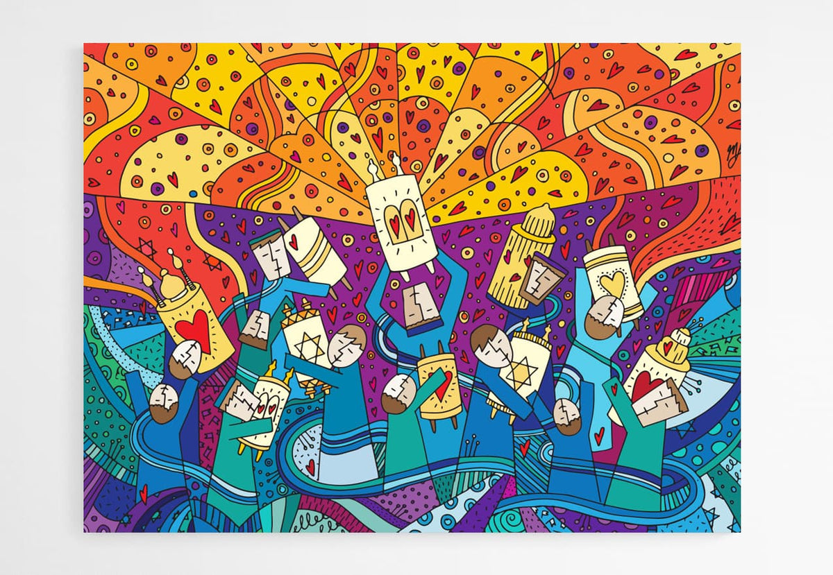 DANCING WITH THE TORAH by Michelle Levy