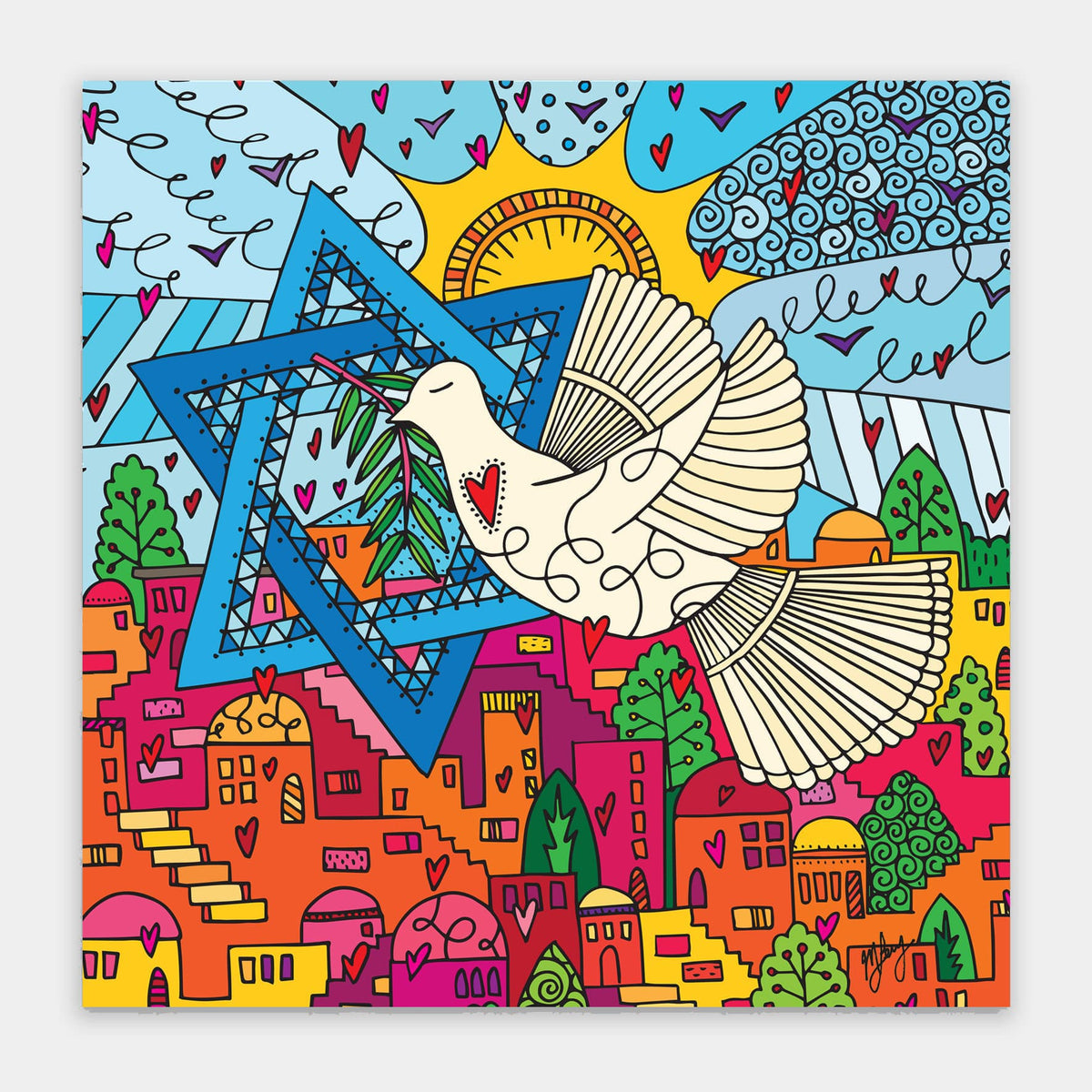 CITY OF PEACE by Michelle Levy
