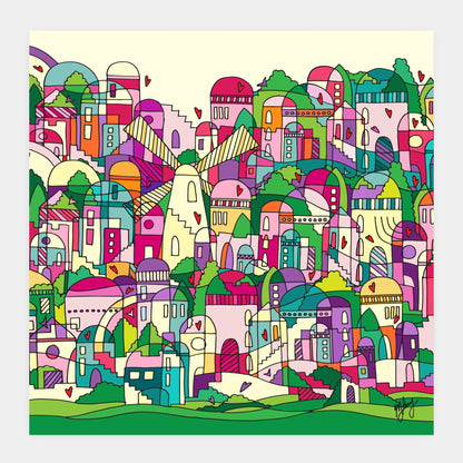 COLOURS OF JERUSALEM by Michelle Levy