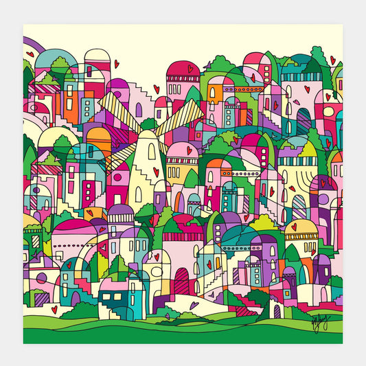 COLOURS OF JERUSALEM by Michelle Levy