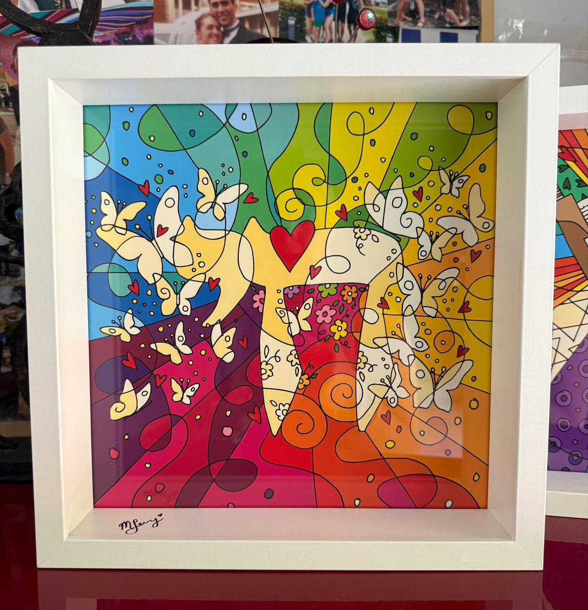 WHITE BUTTERFLIES by Michelle Levy