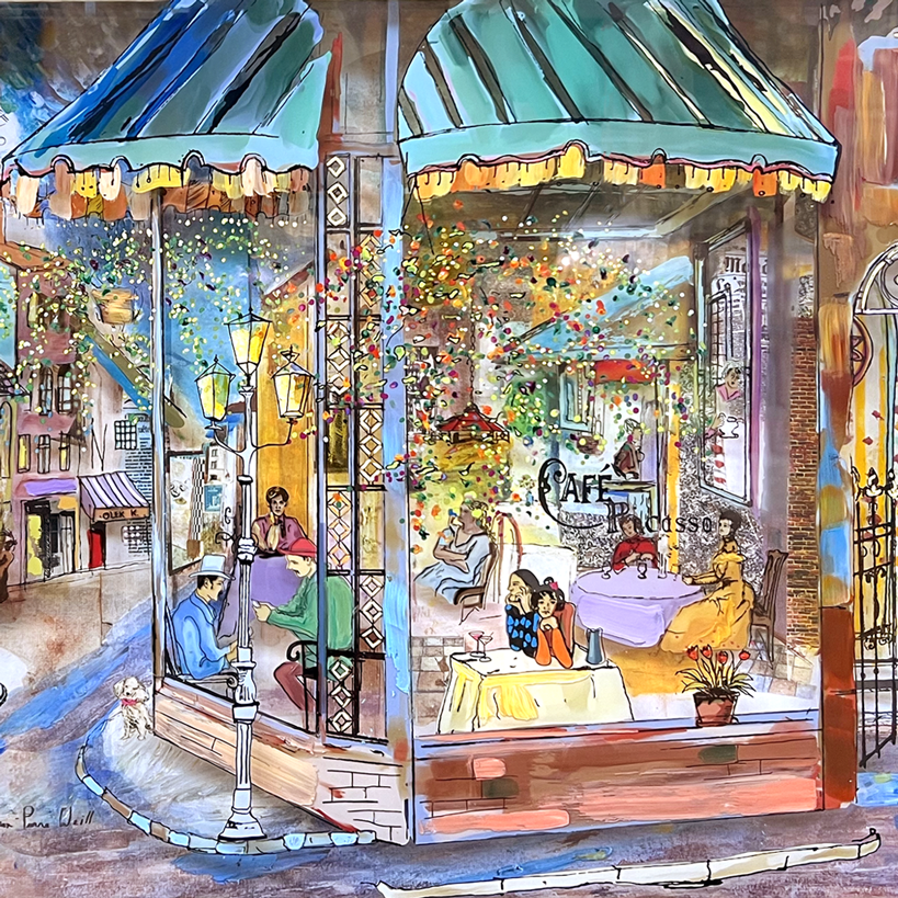 Cafe Picasso by Jean-Pierre Weill