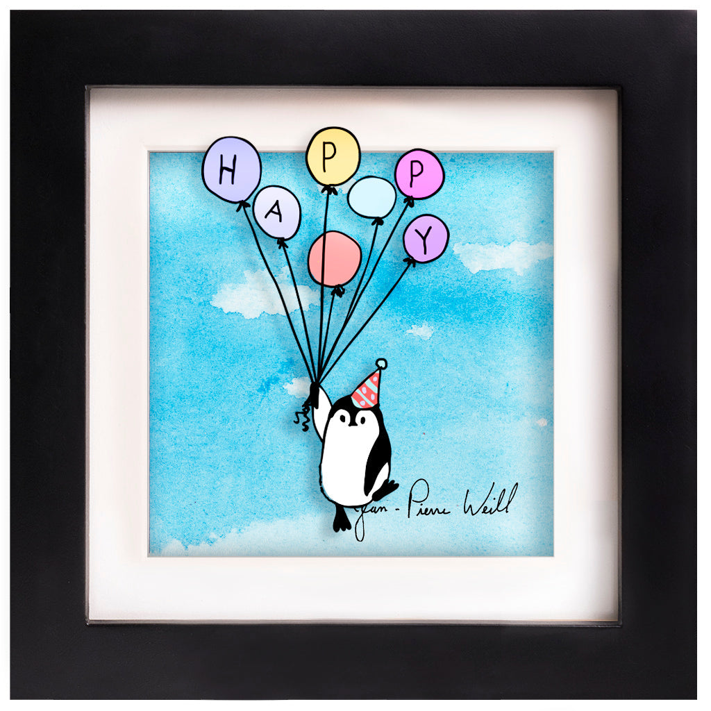 Happy Penguin by Jean-Pierre Weill