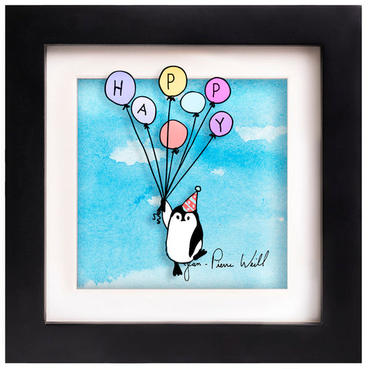 Happy Penguin by Jean-Pierre Weill