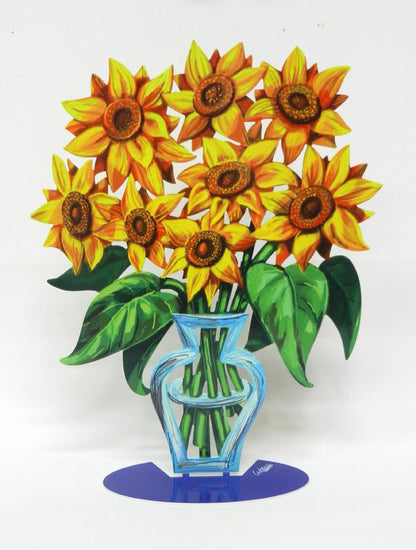 Sunflowers-small by D. Gerstein