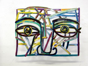 Graffiti face 3 by D. Gerstein