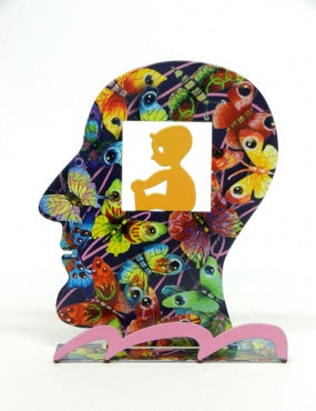 Head - baby by D. Gerstein