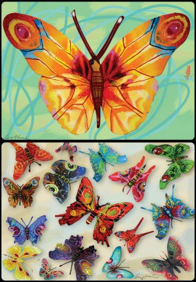 Butterflies by D. Gerstein