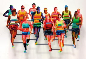 Marathon Paris by D. Gerstein