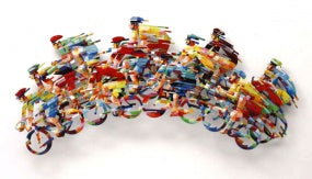 Big peloton wave b by D. Gerstein