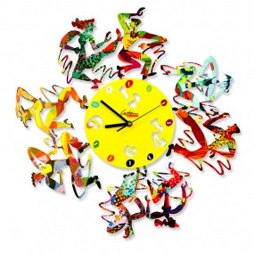 Disco Time Clock by D. Gerstein