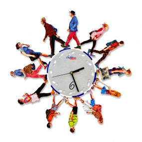 Walkers Time Clock by D. Gerstein