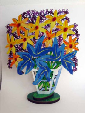 Symphony flowers by D. Gerstein