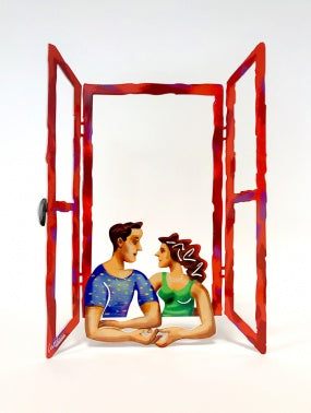Window hand in hand by D. Gerstein