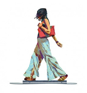 Elegant Walker - 01 by D. Gerstein