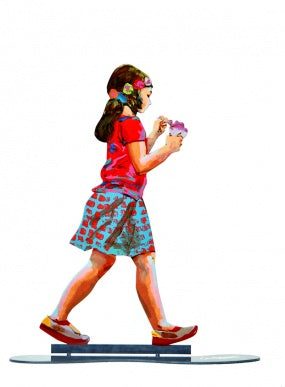 Ice Cream Girl - 27 by D. Gerstein