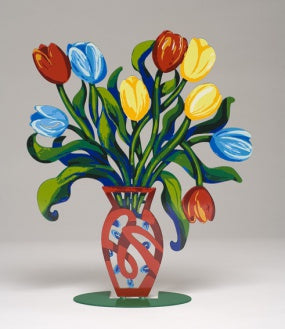 Tulips vase by D. Gerstein