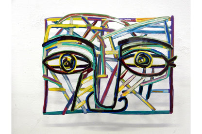 Graffiti face 3 by D. Gerstein