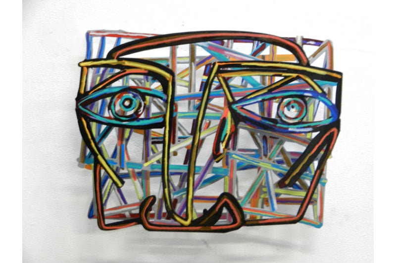 Graffiti face 1 by D. Gerstein