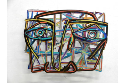 Graffiti face 1 by D. Gerstein