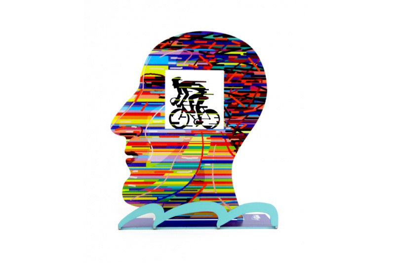Head cyclist by D. Gerstein