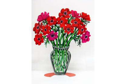 Poppies big by D. Gerstein