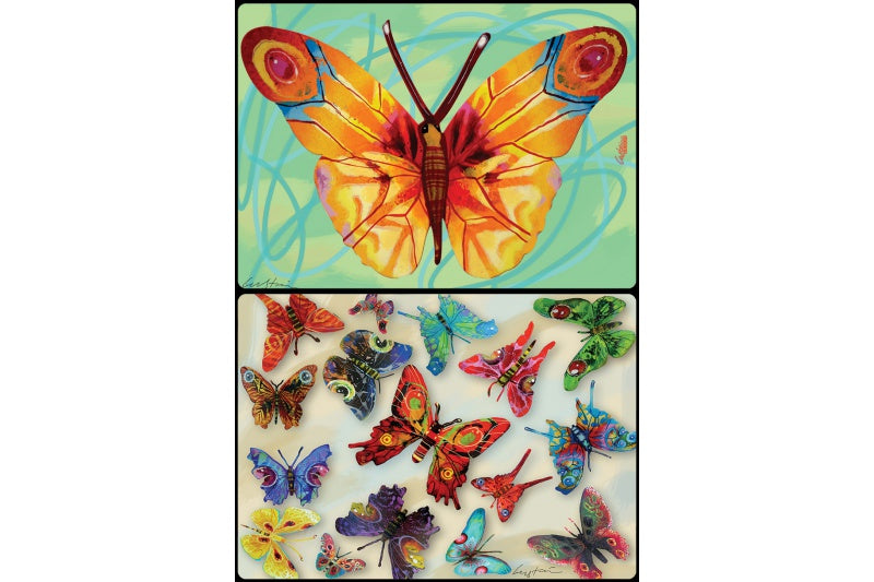 Butterflies by D. Gerstein