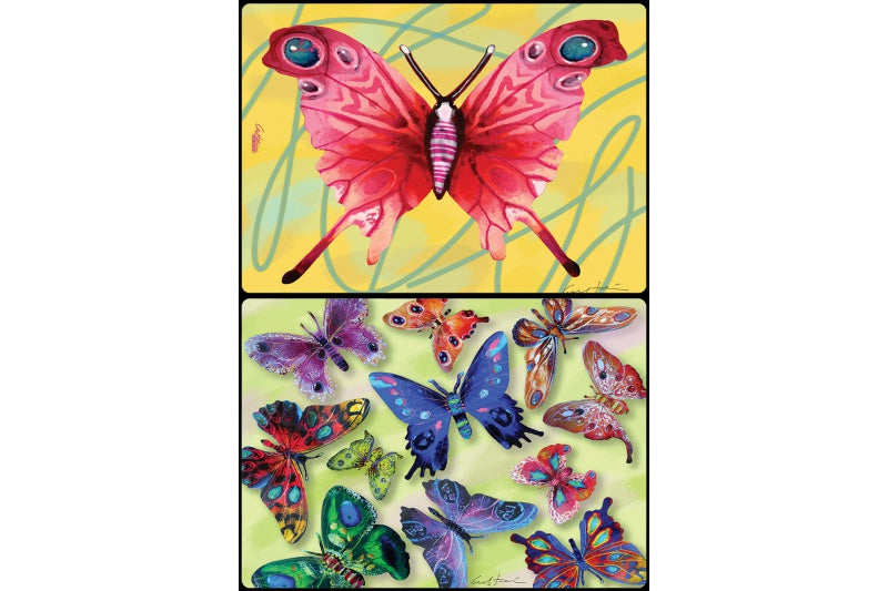 Butterflies by D. Gerstein