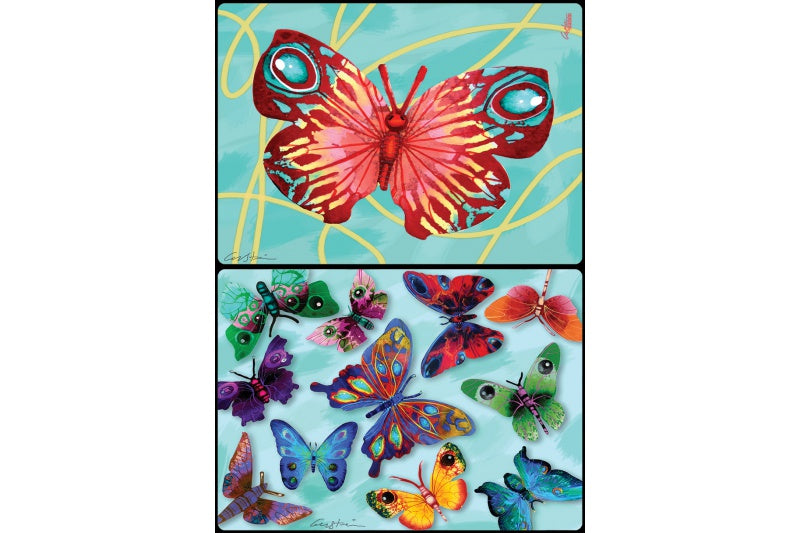 Butterflies by D. Gerstein