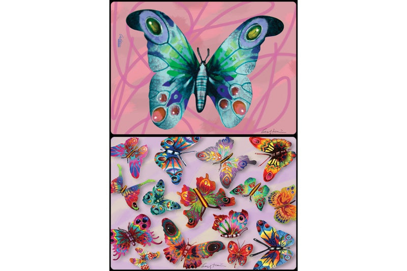 Butterflies by D. Gerstein