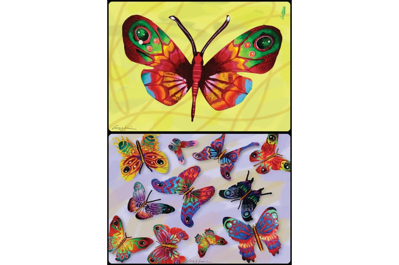 Butterflies by D. Gerstein