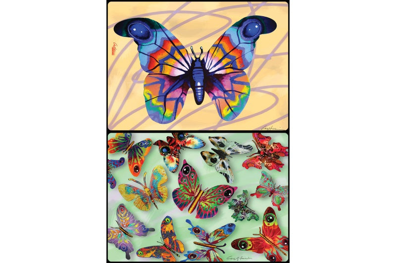 Butterflies by D. Gerstein