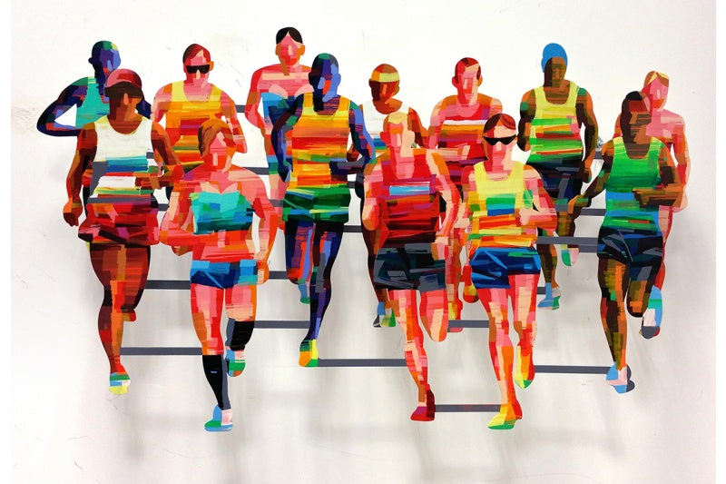Marathon Paris by D. Gerstein