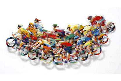 Big peloton wave a by D. Gerstein