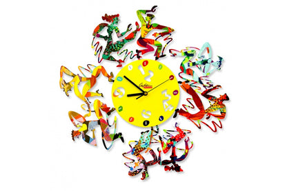 Disco Time Clock by D. Gerstein