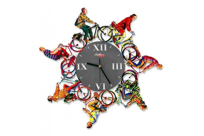 Riding Time Clock by D. Gerstein