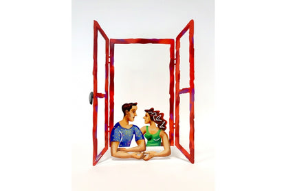 Window hand in hand by D. Gerstein