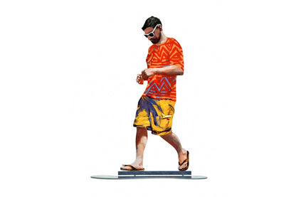 Orange Shirt - 13 by D. Gerstein
