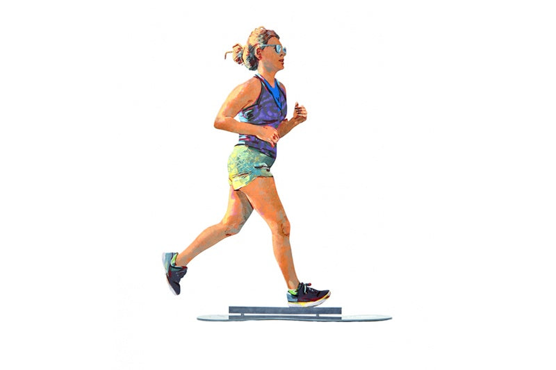 Lady Runner - 41 by D. Gerstein