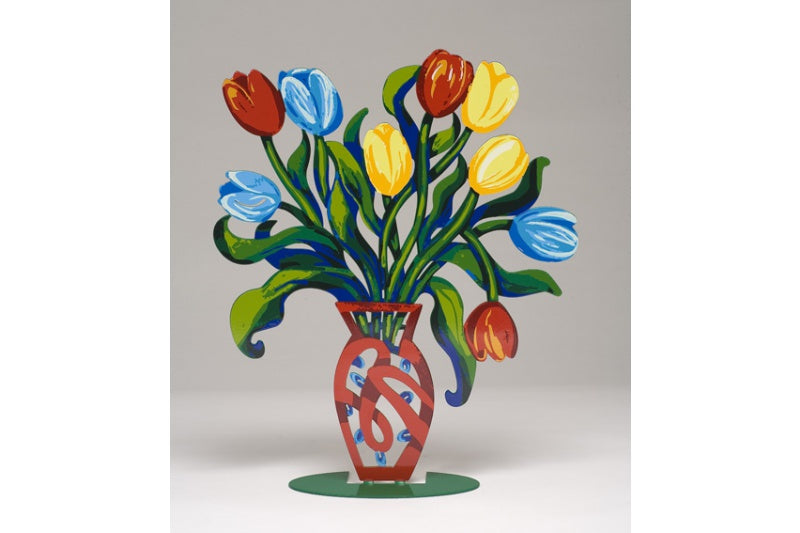 Tulips vase by D. Gerstein