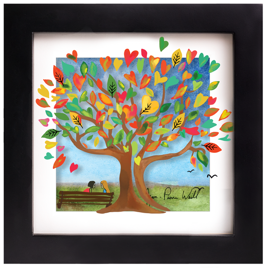 Tree of Orange Hearts - Mini