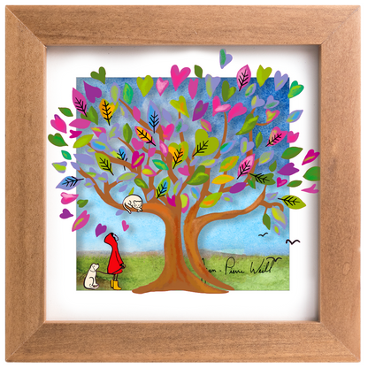 Tree of Purple Hearts - Mini