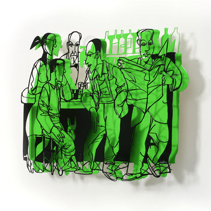 Bar series - Bar People (Green)